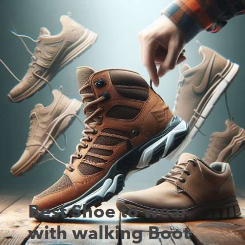 best shoe to wear with walking boot
