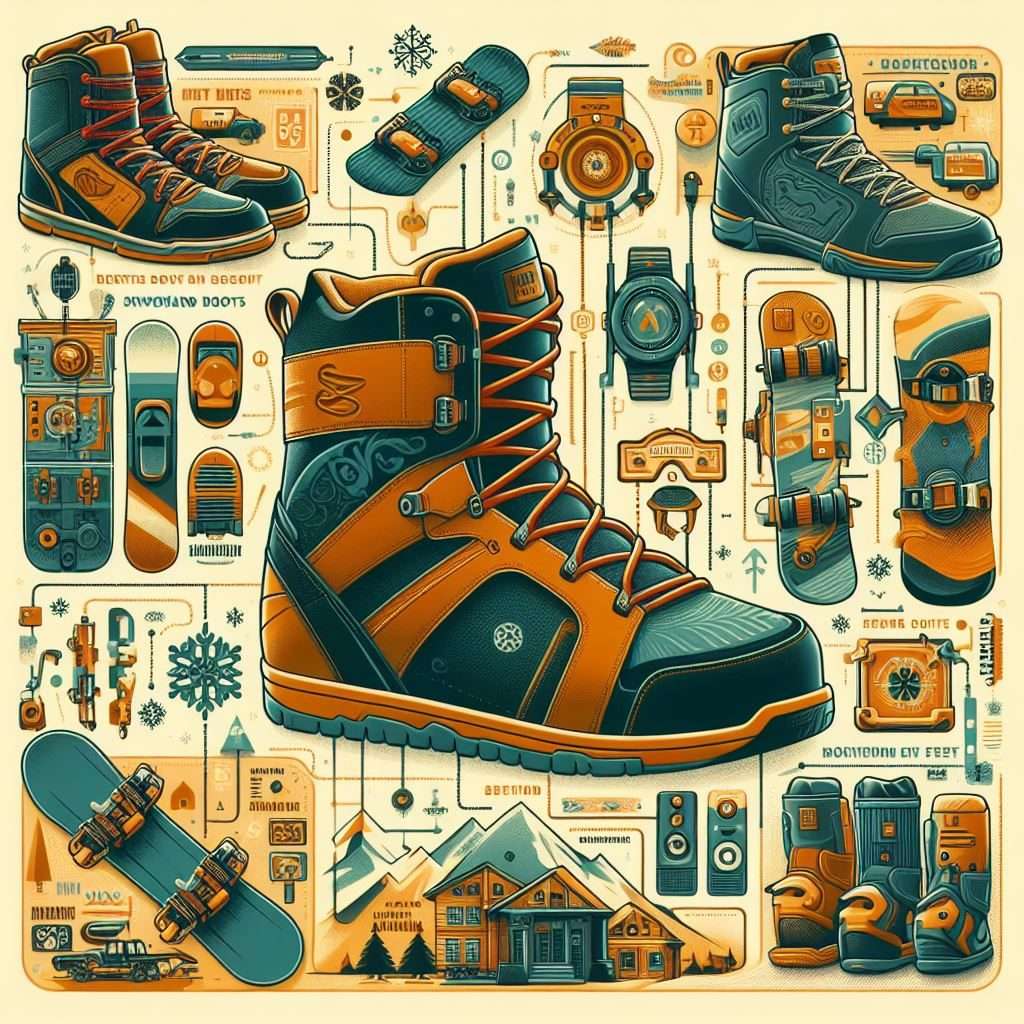 infographic of best snowboard boots for wide feet