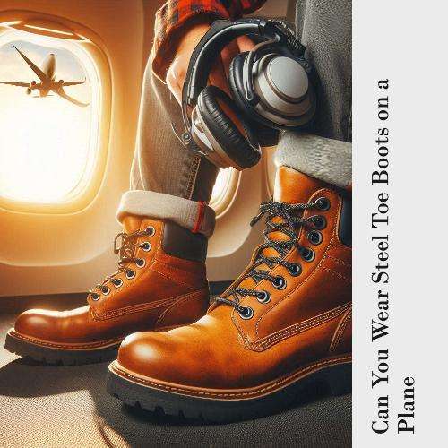 can you wear steel toe boots on a plane